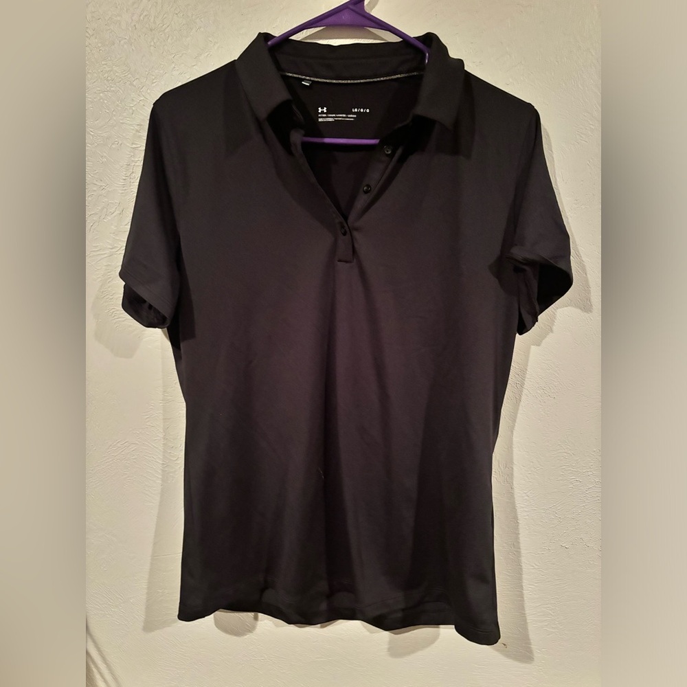 Under Armour dri-fit Golf polo shirt size large